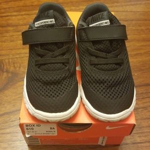 Nike Flex, Black, Toddler Boy Tennis Shoe